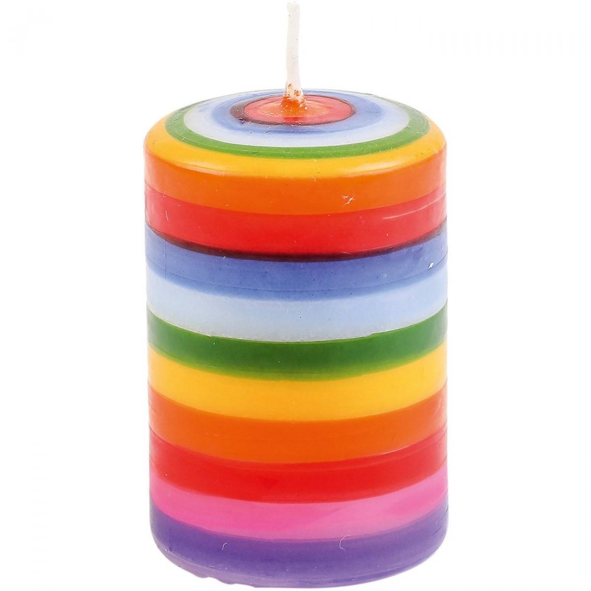 Lebenslicht Streifen Regenbogen