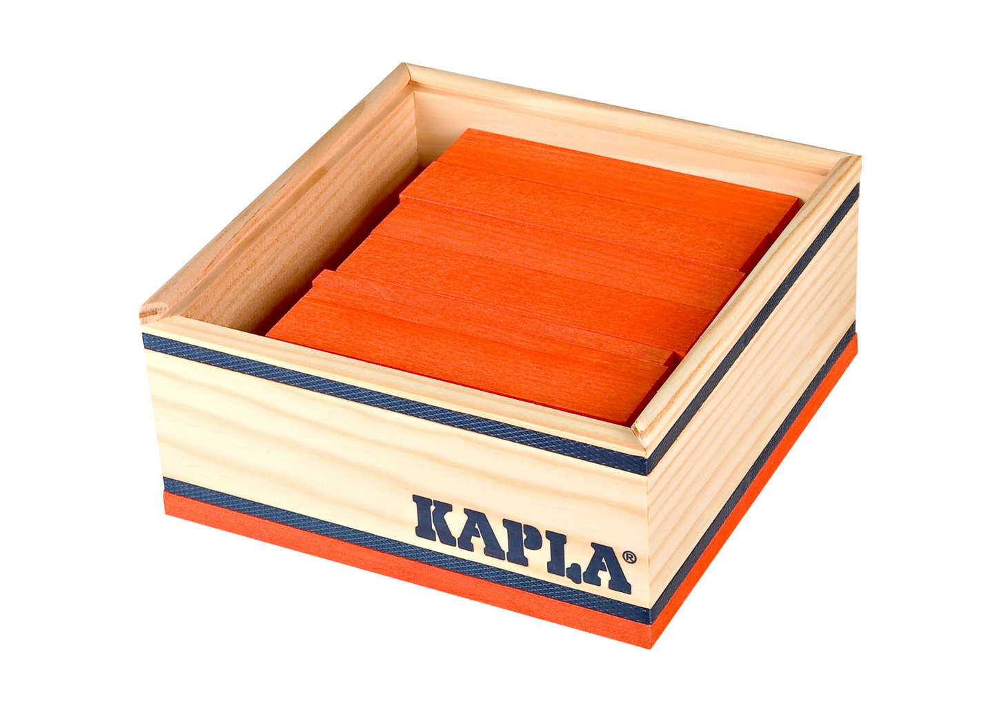 KAPLA Kiste 40Teile orange