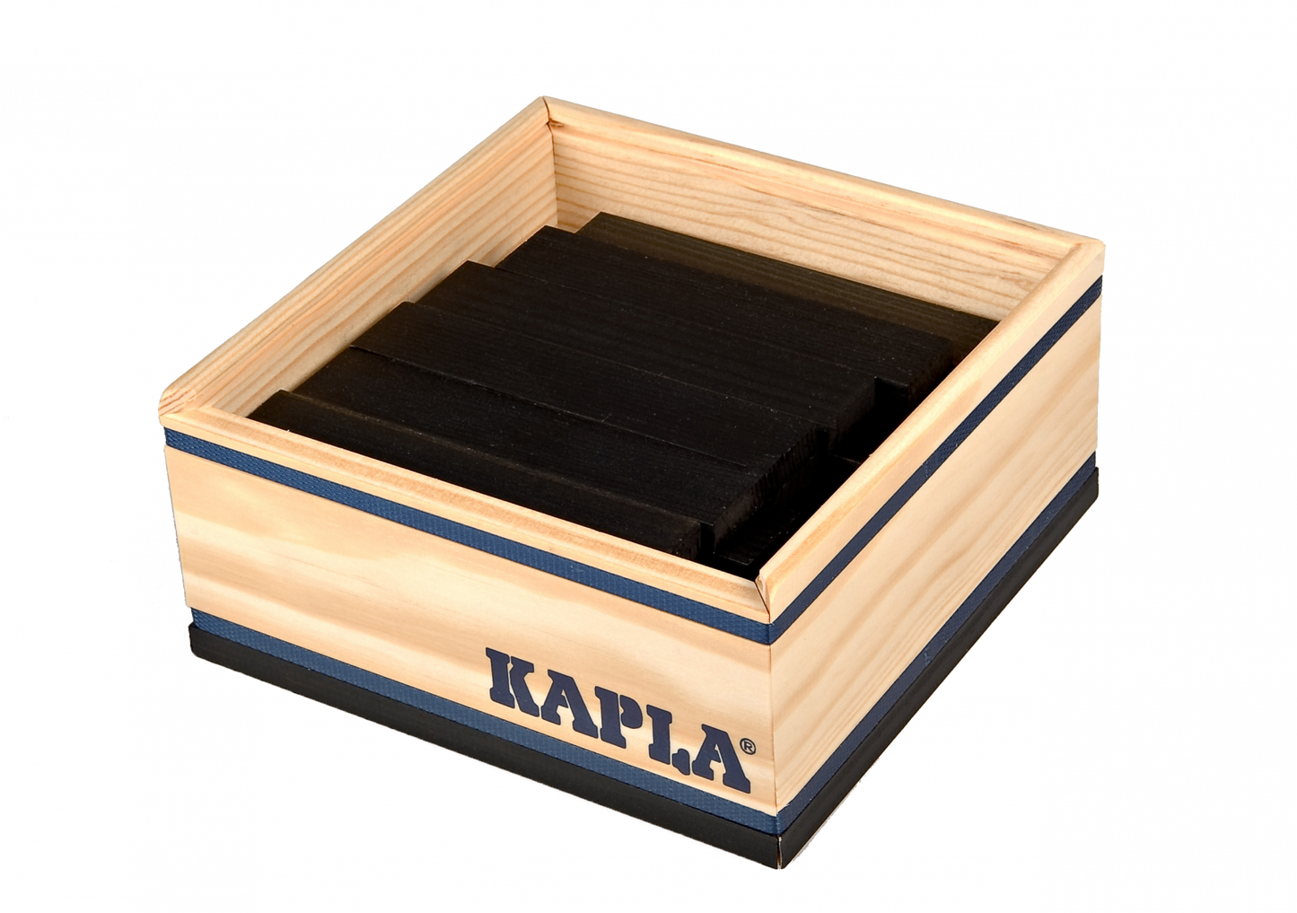 KAPLA Kiste 40Teile schwarz