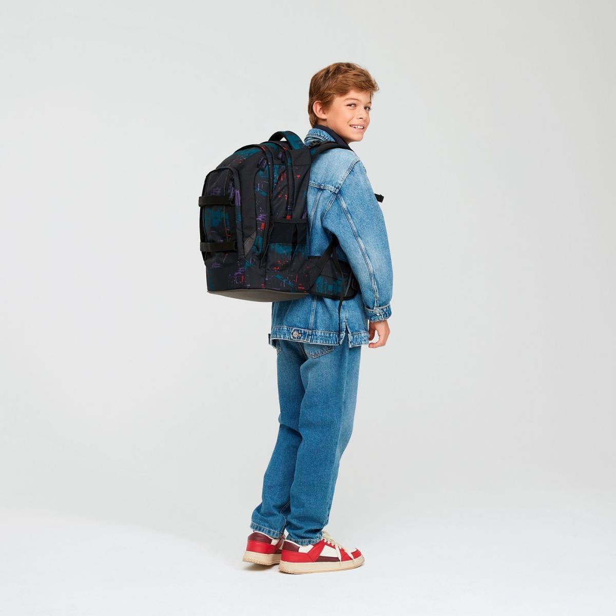 satch pack Schulrucksack Night Vision