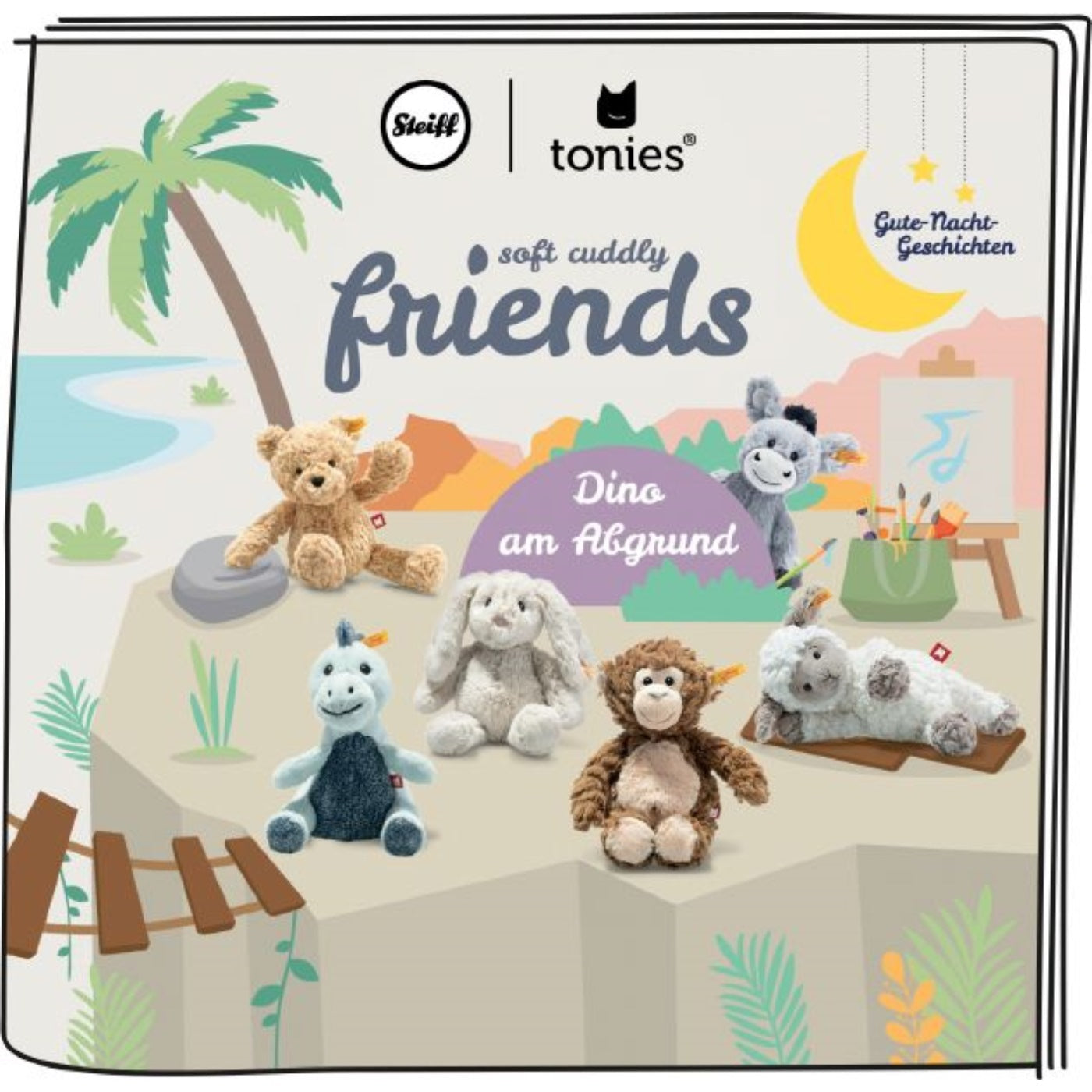 Tonie Steiff Soft Cuddly Friends mit Hörspiel Bodo Schimpanse