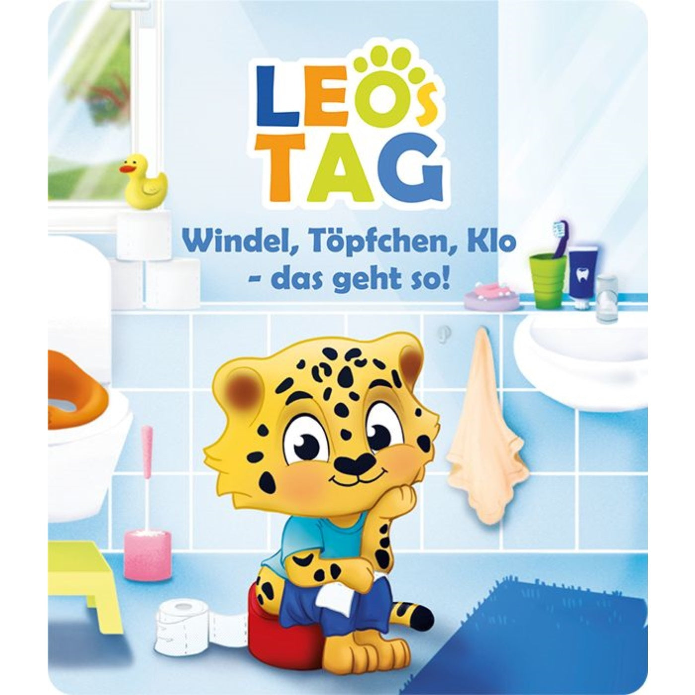 Tonie Leos Tag Windel Töpfchen Klo das geht so!