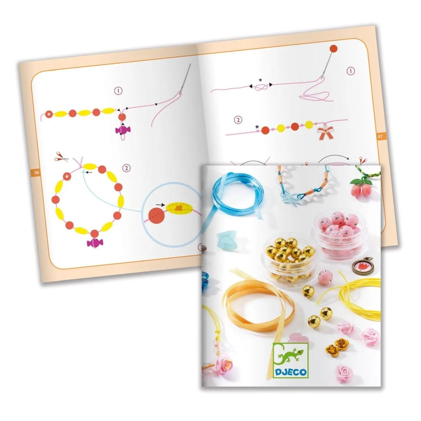 Schmuck basteln: Perlen &Blumen