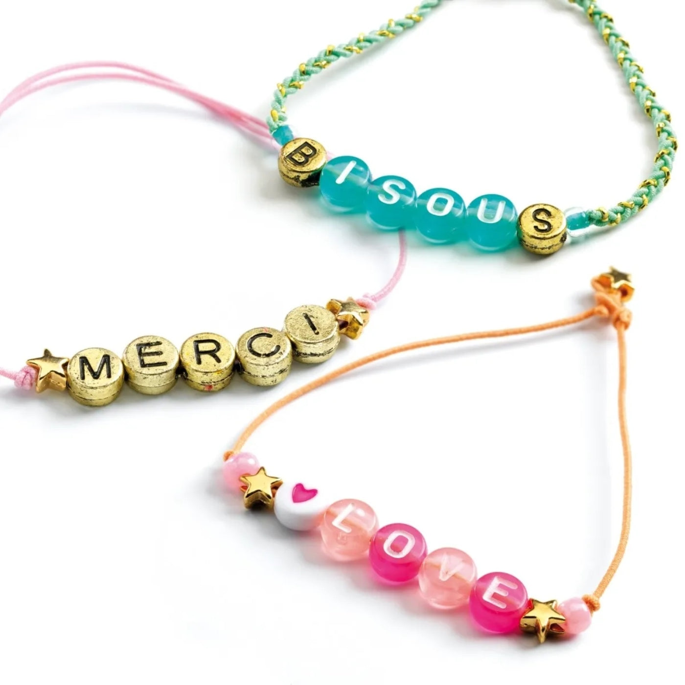 Schmuck basteln: Buchstaben
