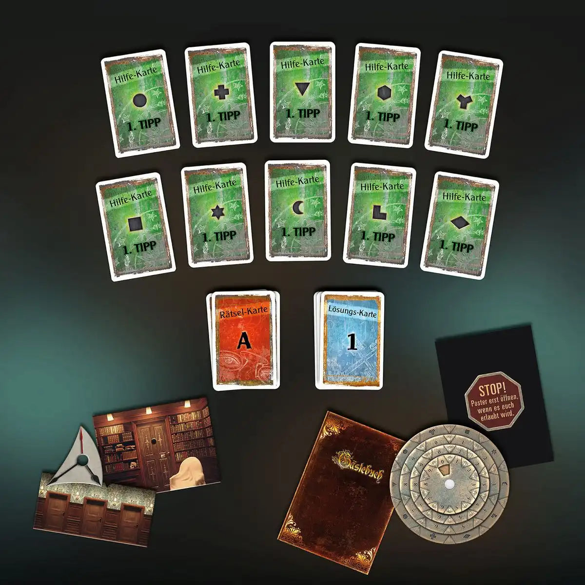 EXIT Escape Game Die unheimliche Villa Level Fortgeschritten