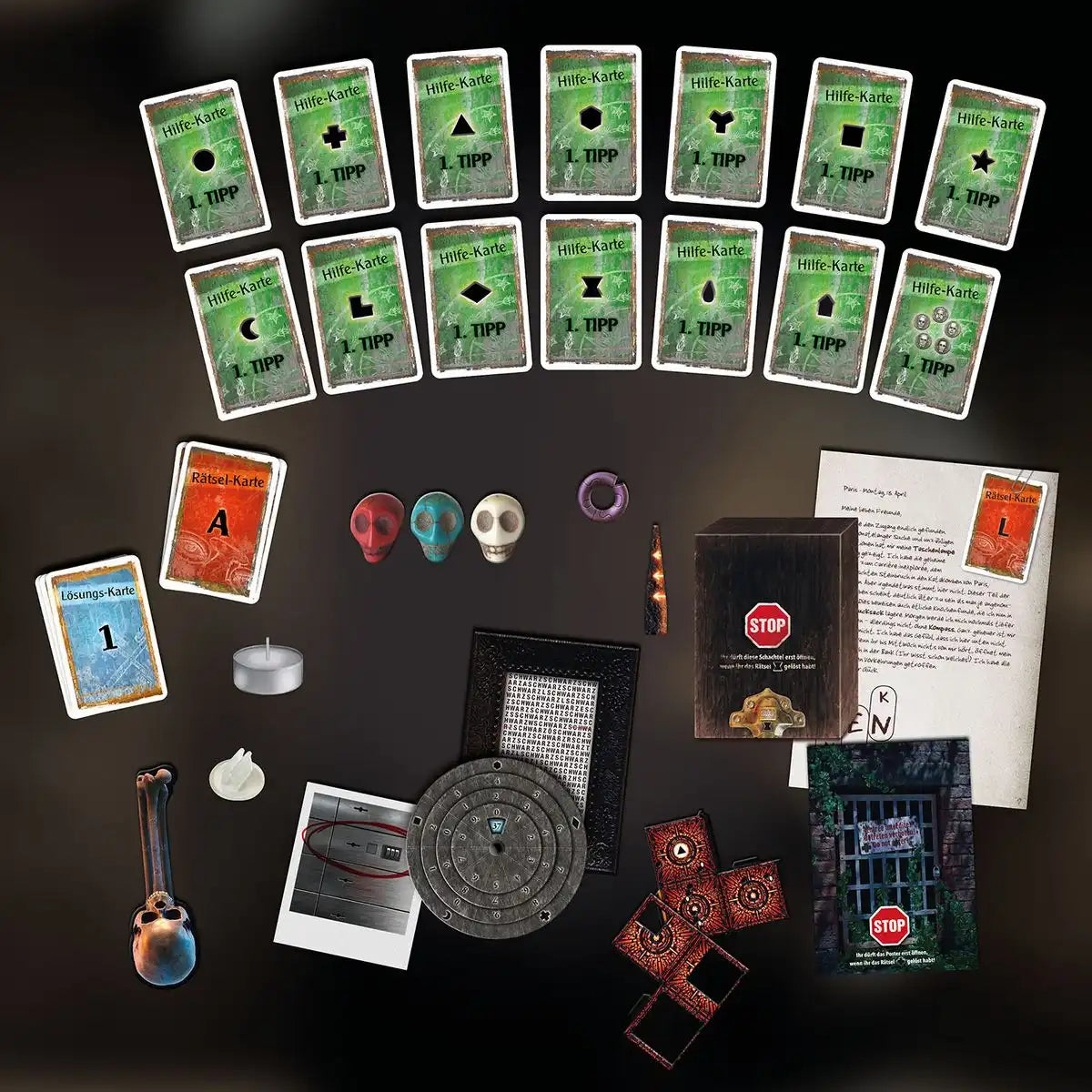 EXIT Escape Game Die Katakomben des Grauens Level Fortgeschritten