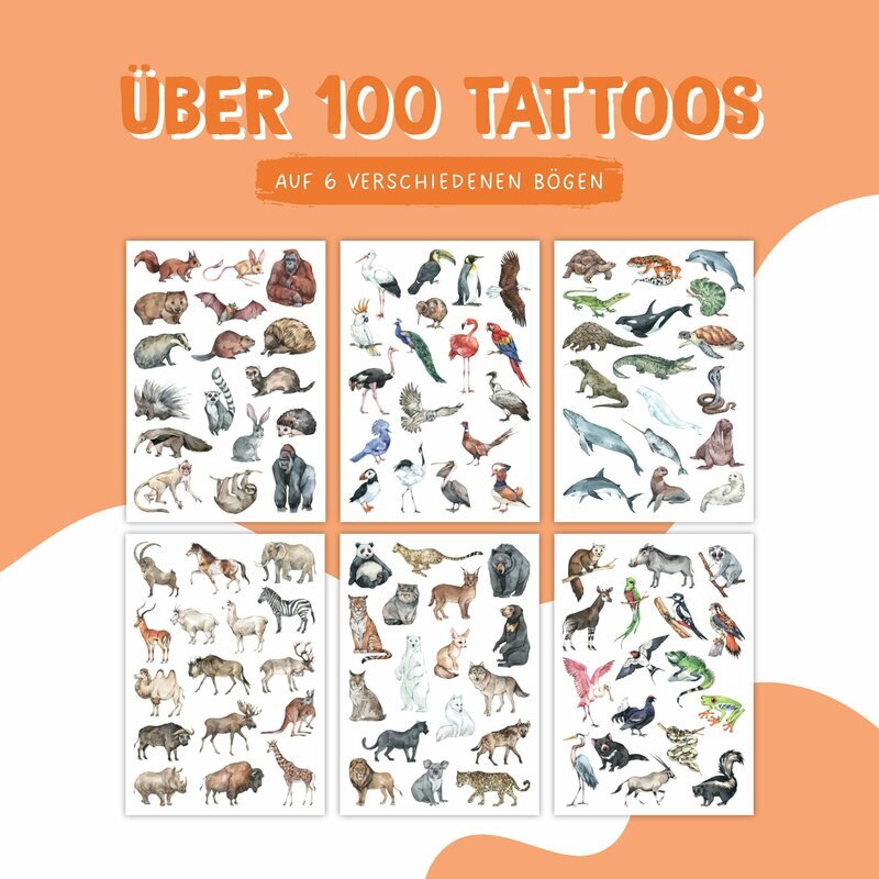Tattoos - Tiere der Welt