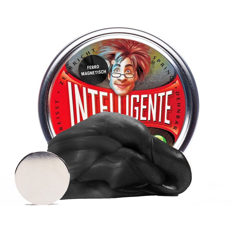 Intelligente Knete Ferromagnetisch - Schwarz inkl. Super-Magnet