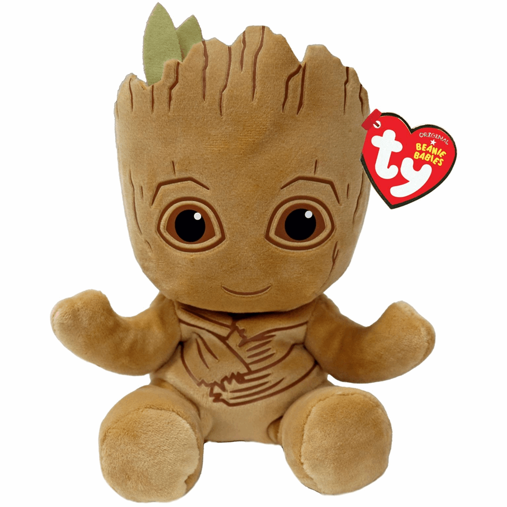 TY Beanie Babies Groot - Marvel - Soft
