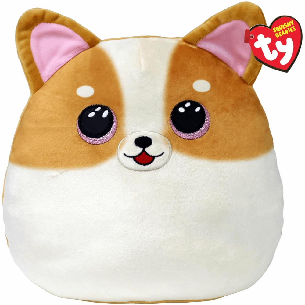 TY Squish a Boo Plüschfigur Kissen 35cm Tanner Dog