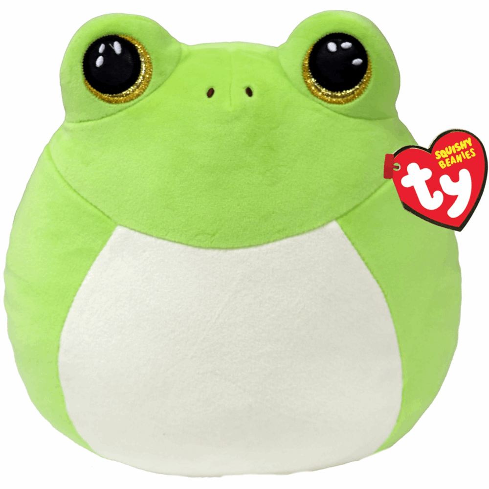 TY Squish a Boo Plüschfigur Kissen 20cm Snapper Frog