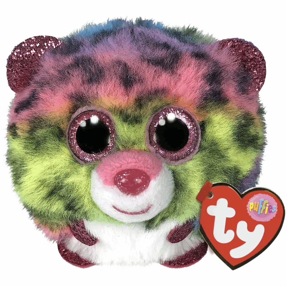 TY Puffies Balls Dotty Leopard