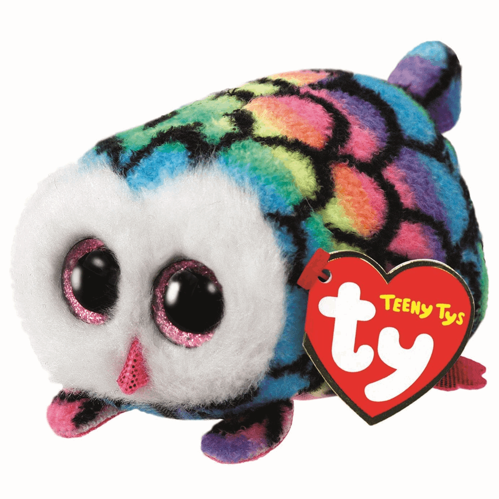 TY Teeny Hootie Bunte Eule
