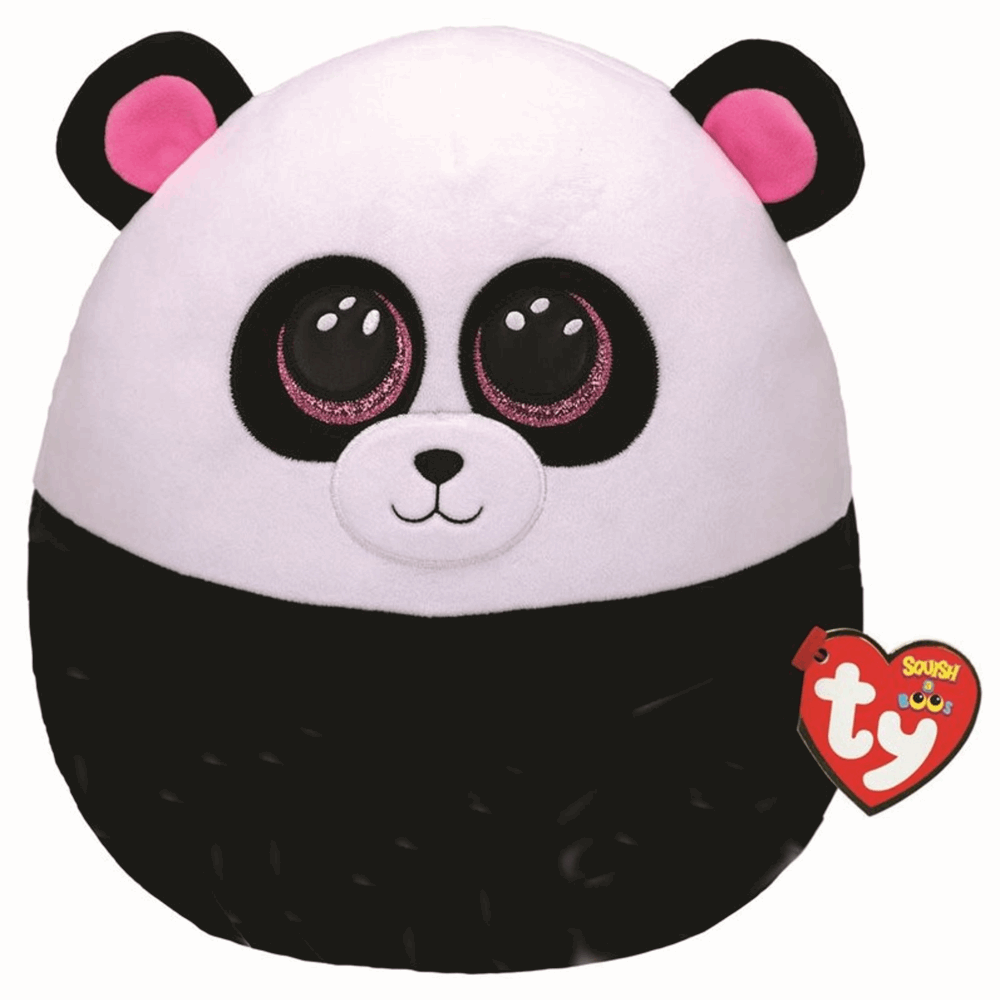 TY Squish a Boo Plüschfigur Kissen 20cm Bamboo Panda