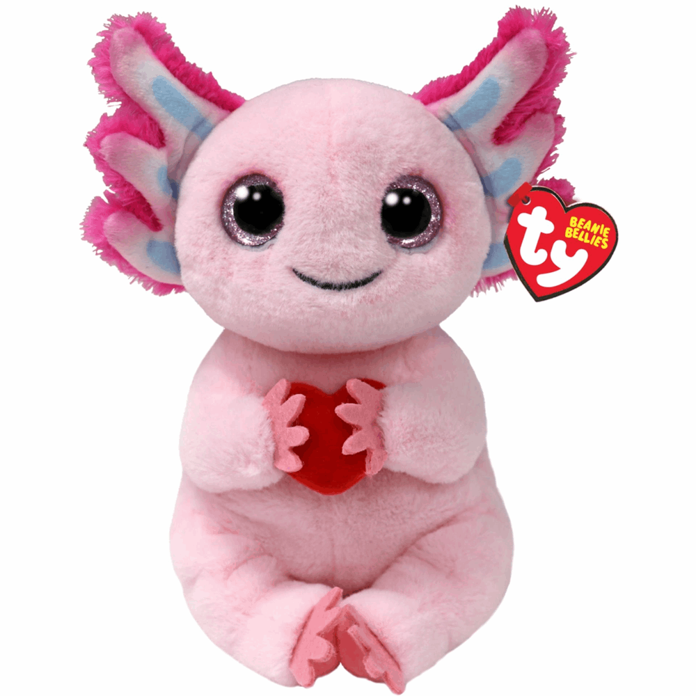 TY Beanie Bellies Locky Axolotl