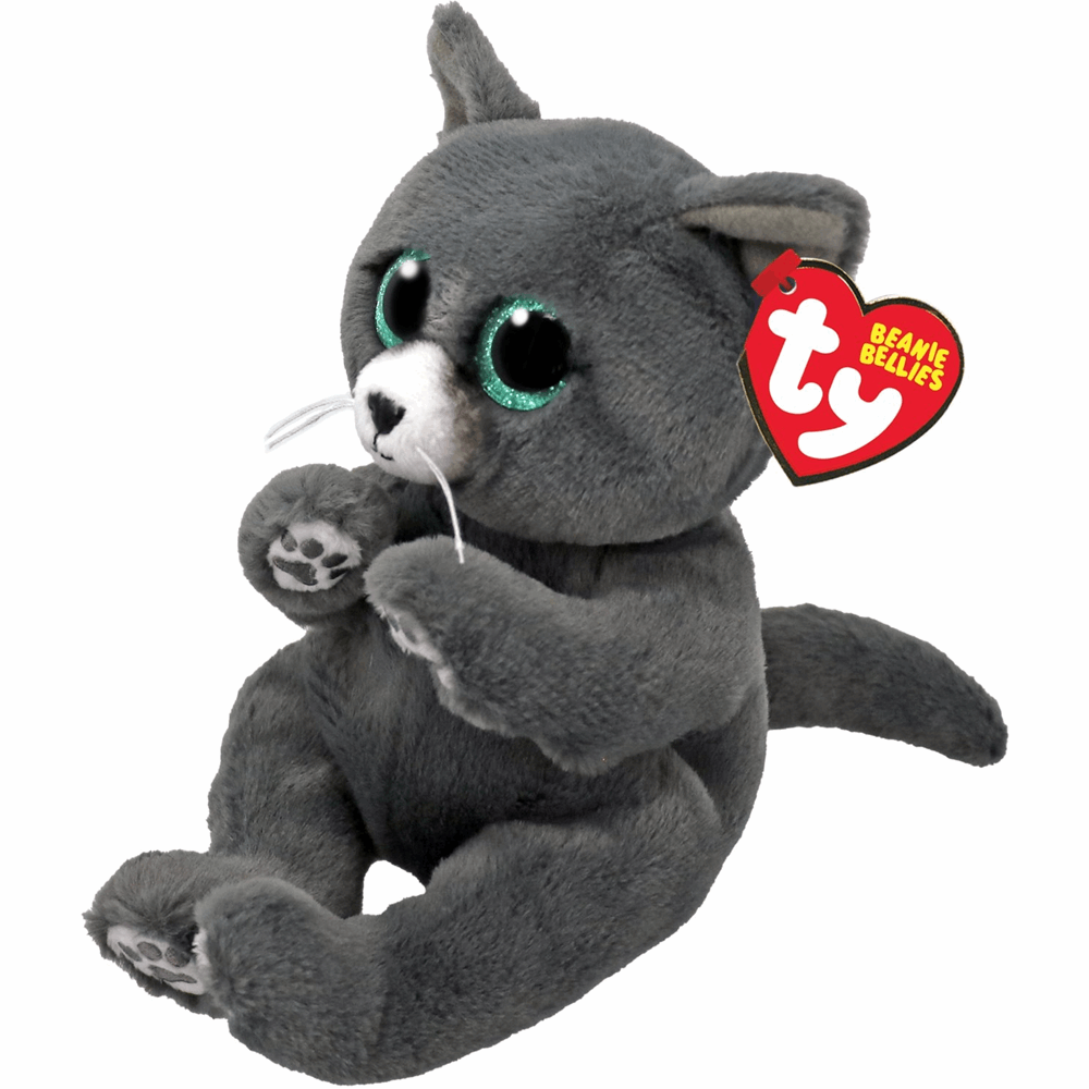 TY Beanie Bellies Binx Russian Blue Cat