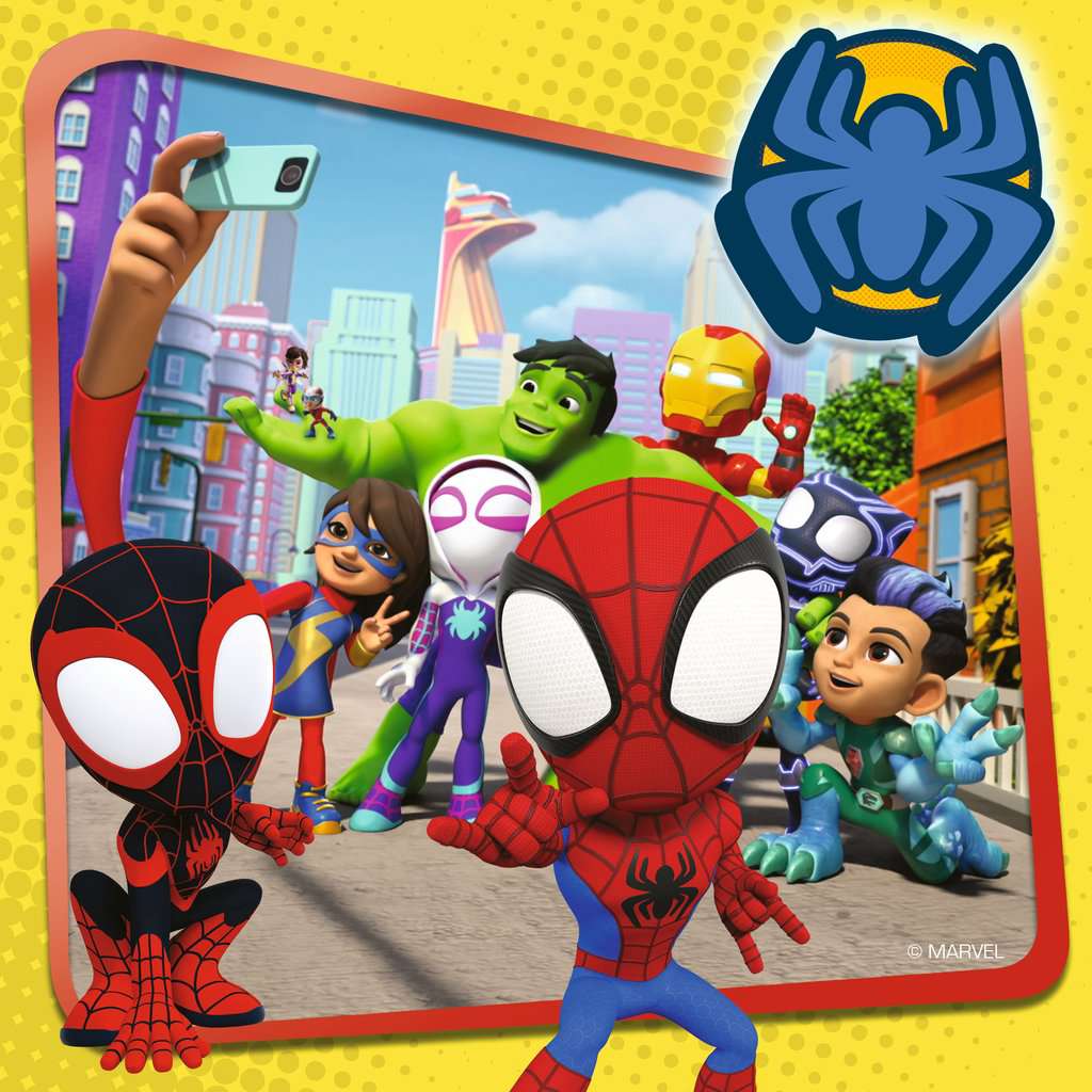 Ravensburger Puzzle 3 X 49 Teile Spideys Abenteuer