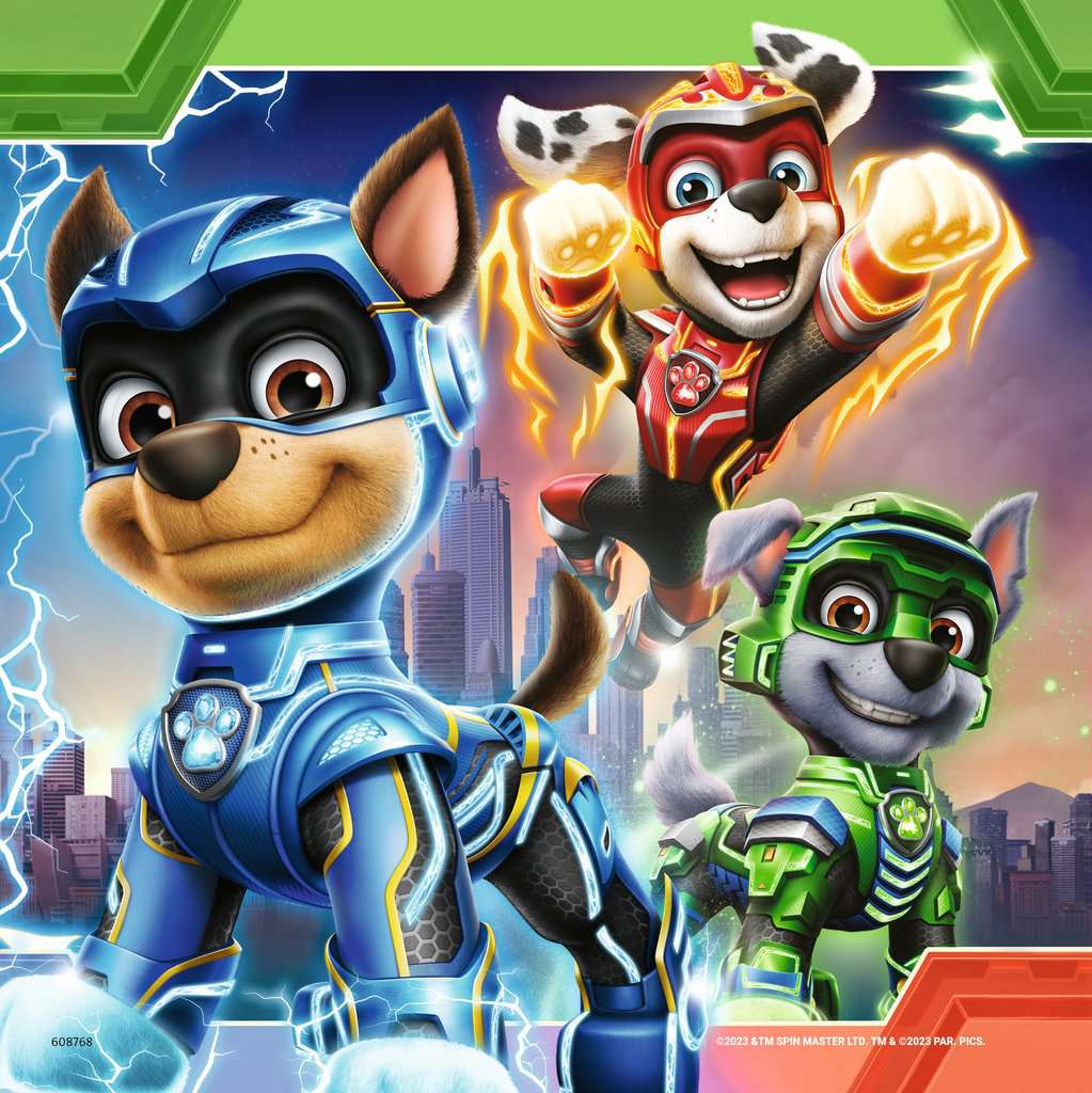 Ravensburger Puzzle 3 X 49 Teile PAW Patrol Power