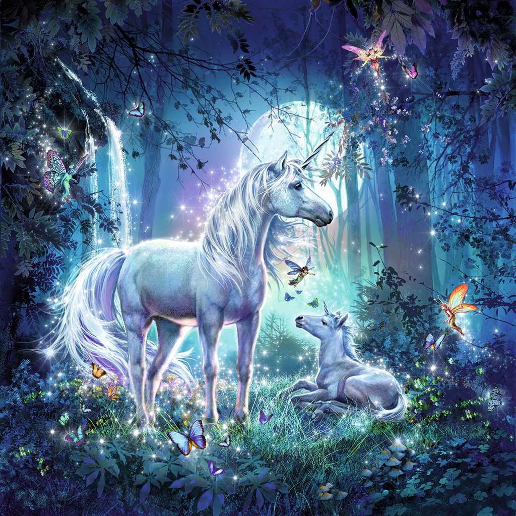 Ravensburger Puzzle 3 X 49 Teile Schöne Einhörner
