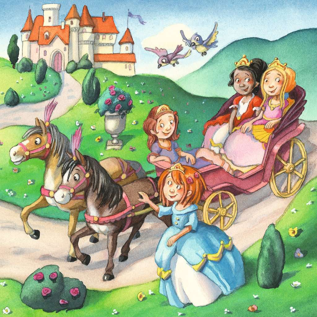 Ravensburger Puzzle 3 X 49 Teile Kleine Prinzessinnen