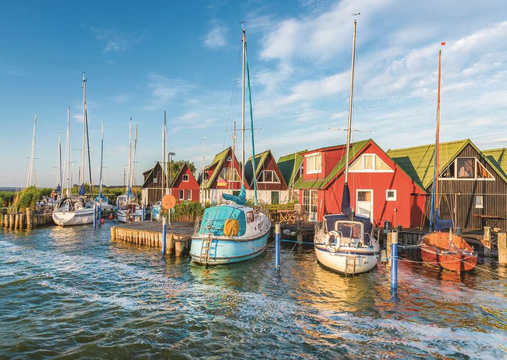 Ravensburger Puzzle 1000 Teile Romantische Hafenwelt von Ahrenshoop