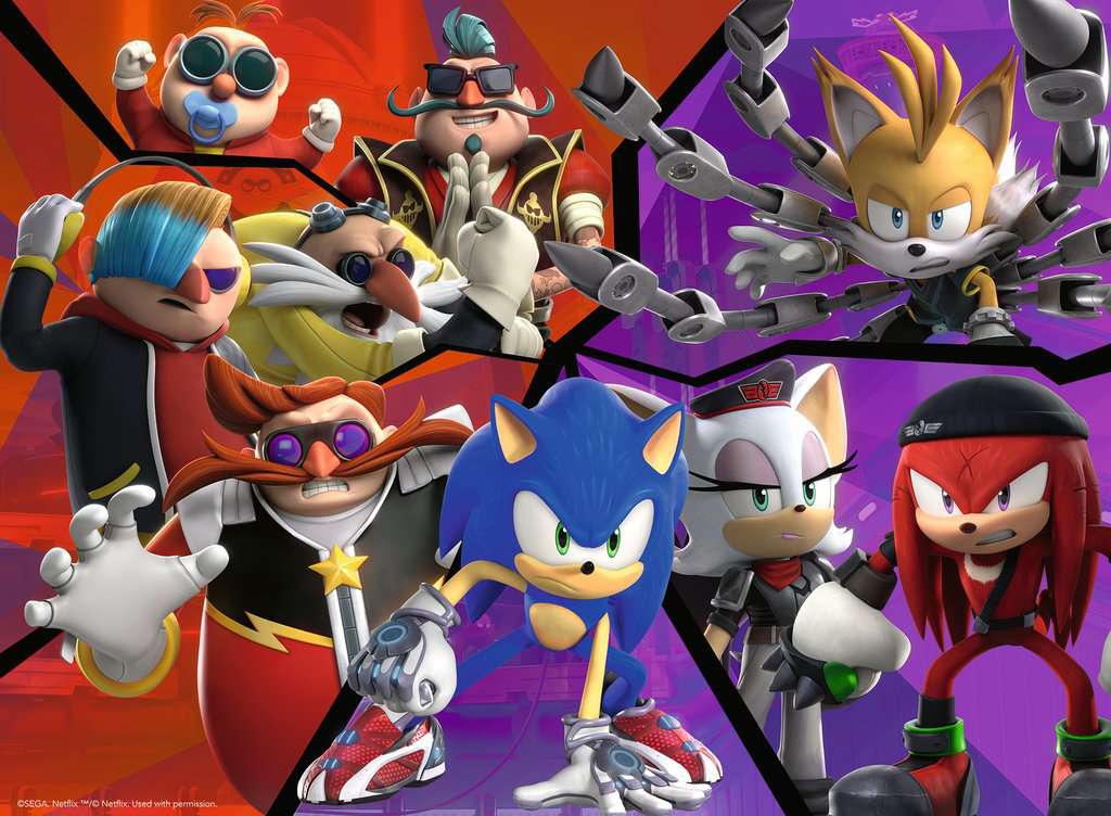 Ravensburger Puzzle 100 Teile XXL Nichts kann Sonic aufhalten