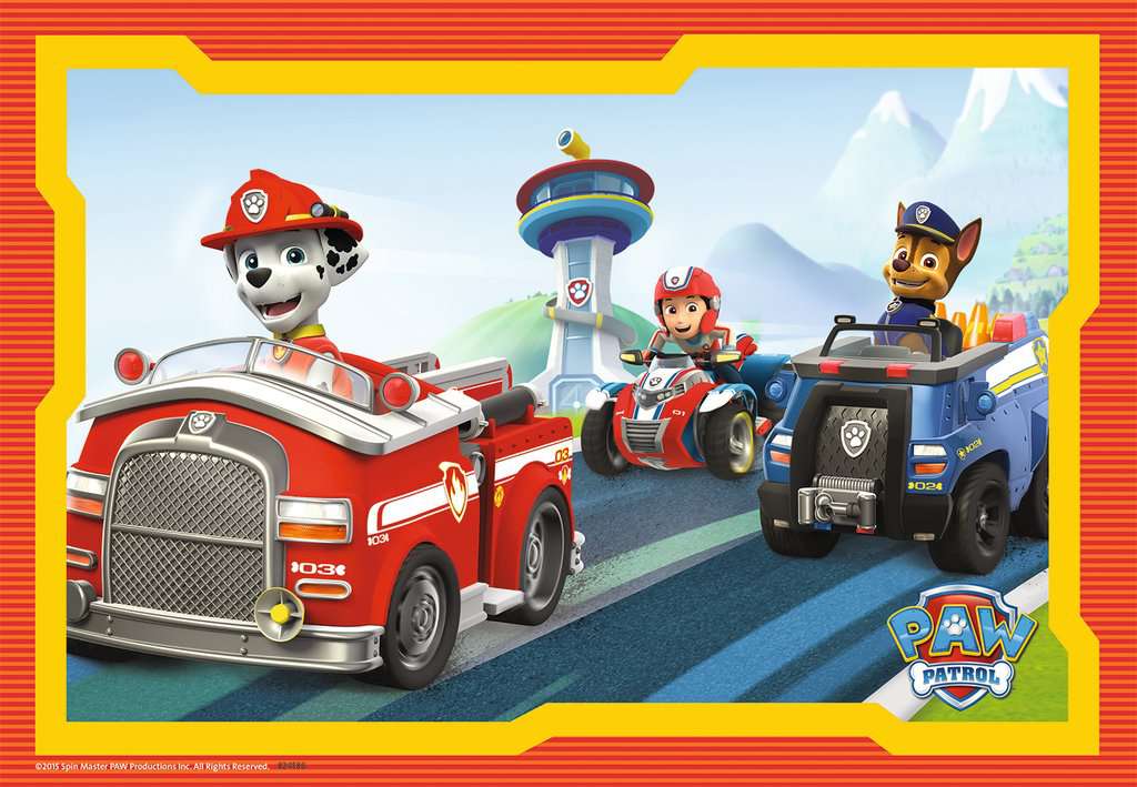 Ravensburger Puzzle 2 X 12 Teile Paw Patrol im Einsatz
