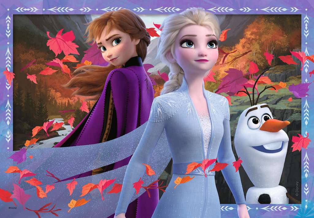 Ravensburger Puzzle 2 X 24 Teile Frostige Abenteuer