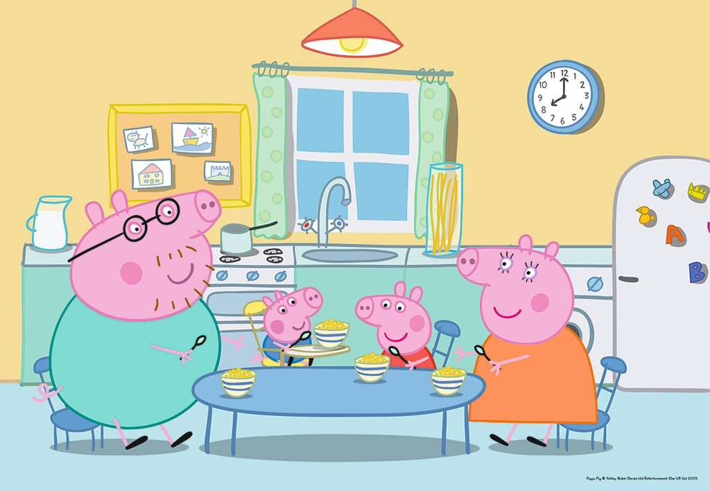 Ravensburger Puzzle 2 X 12 Teile Zuhause bei Peppa