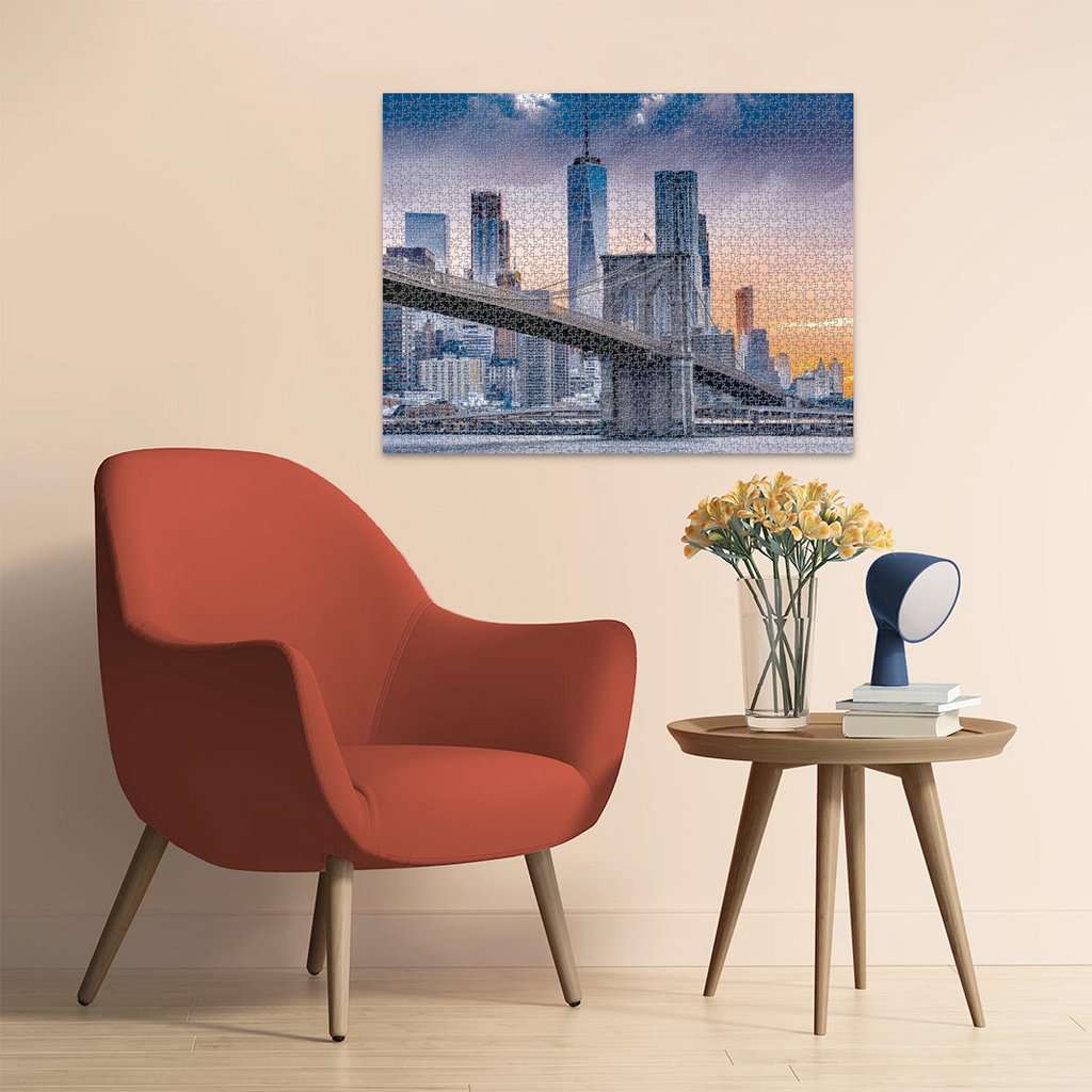 Ravensburger Puzzle 2000 Teile Von Brooklyn nach Manhatten