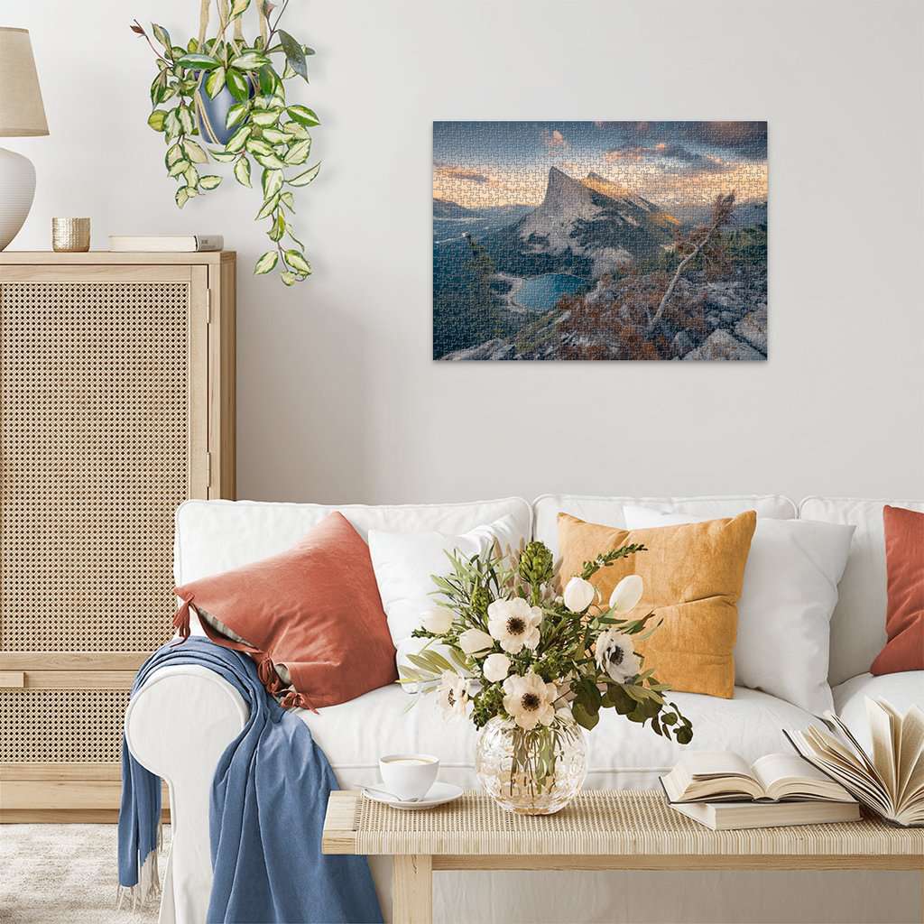 Ravensburger Puzzle 1000 Teile Abends in den Rocky Mountains