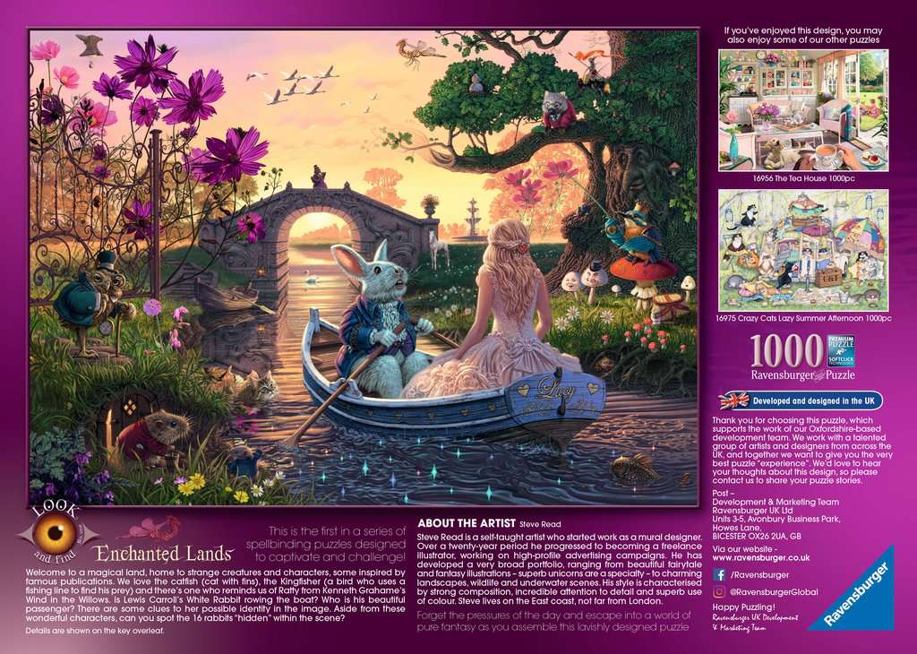 Ravensburger Puzzle 1000 Teile Wunderland