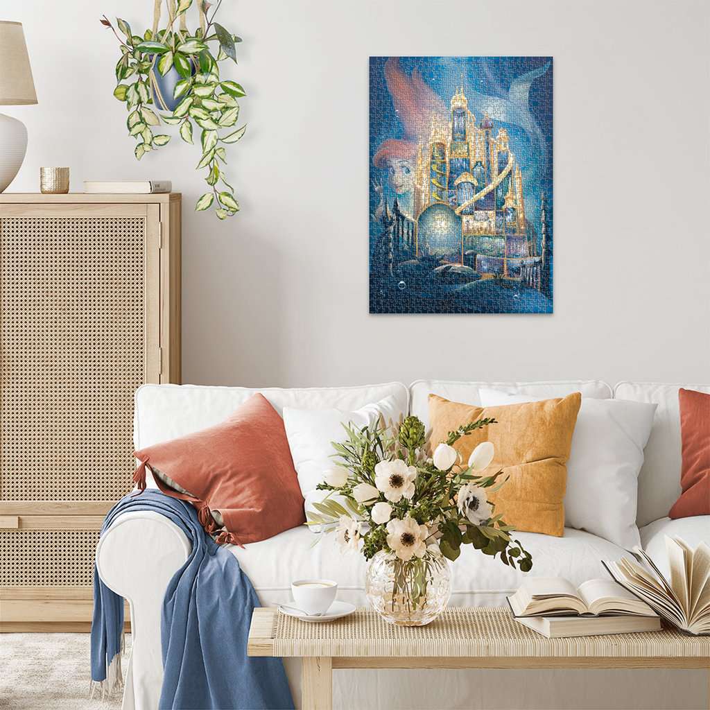 Ravensburger Puzzle 1000 Teile Disney Castles: Arielle