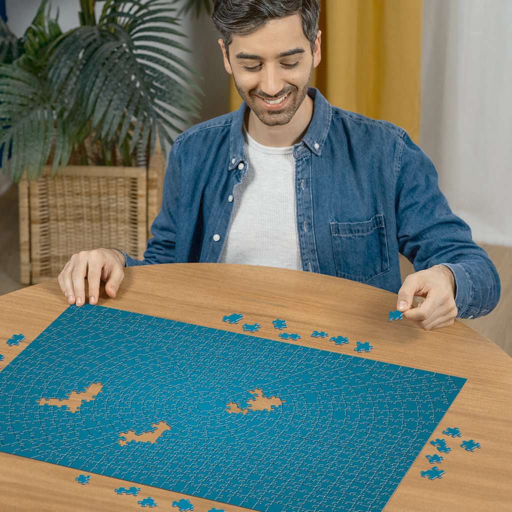 Ravensburger Puzzle 1000 Teile Krypt Metallic Mint