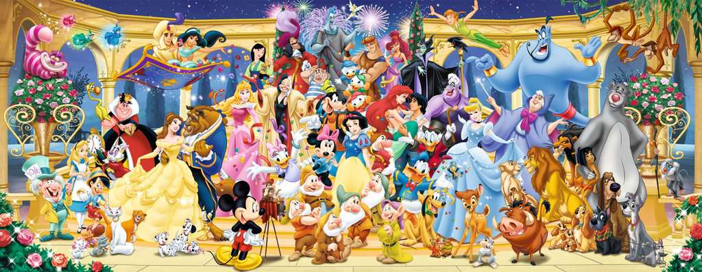 Ravensburger Puzzle 1000 Teile Disney Gruppenfoto