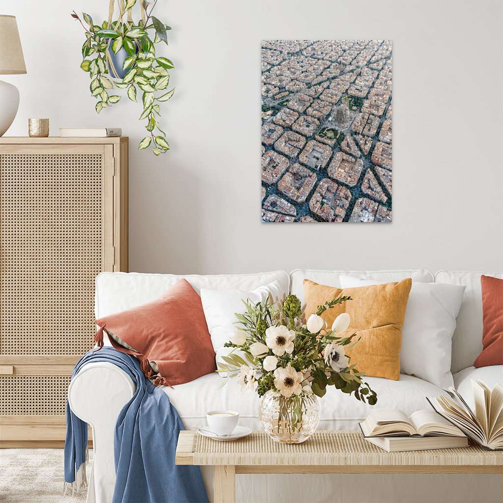 Ravensburger Puzzle 1000 Teile Barcelona von Oben