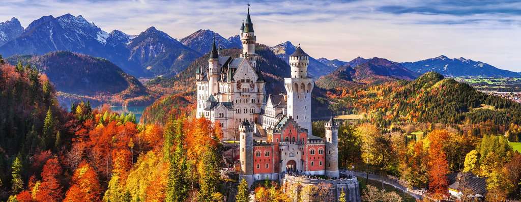 Ravensburger Puzzle 1000 Teile Schloss in Bayern