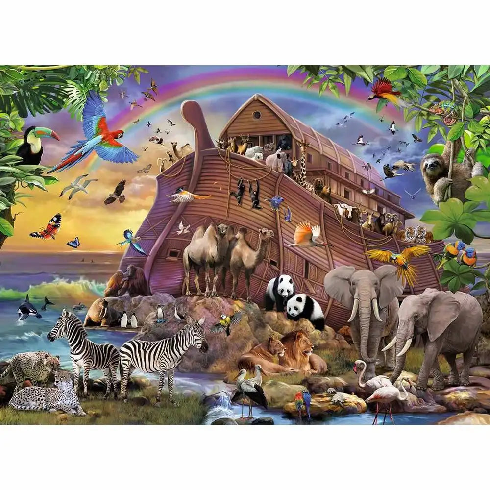 Ravensburger Puzzle 150 Teile XXL Unterwegs mit der Arche