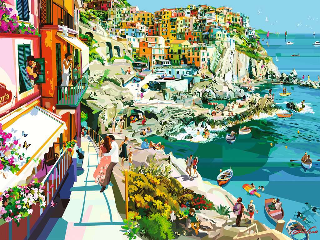 Ravensburger Puzzle 1500 Teile Verliebt in Cinque Terre