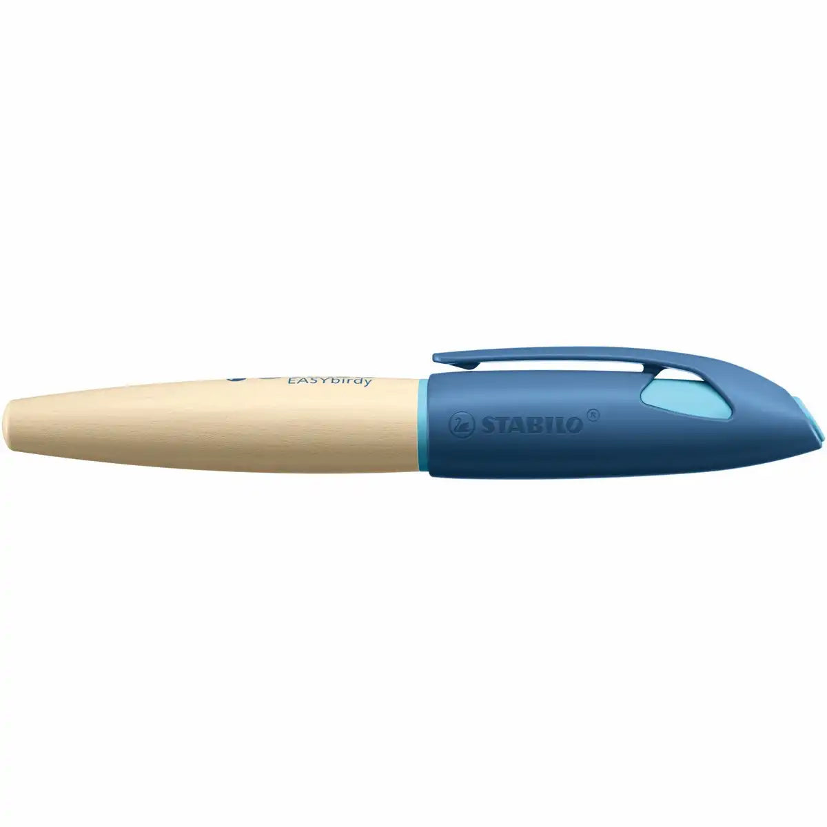 STABILO Schulfüller EASYbirdy Timber für Linkshänder A blau