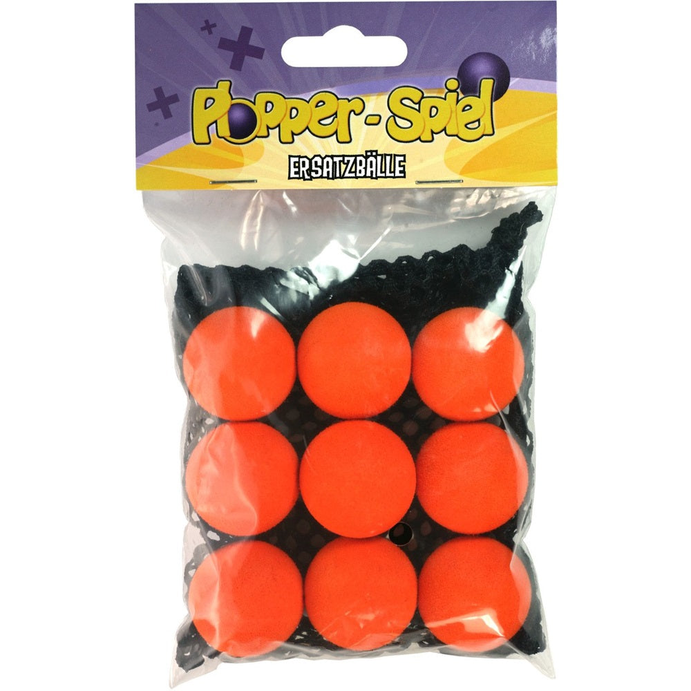 Plopper Ersatzbälle Orange - 9er