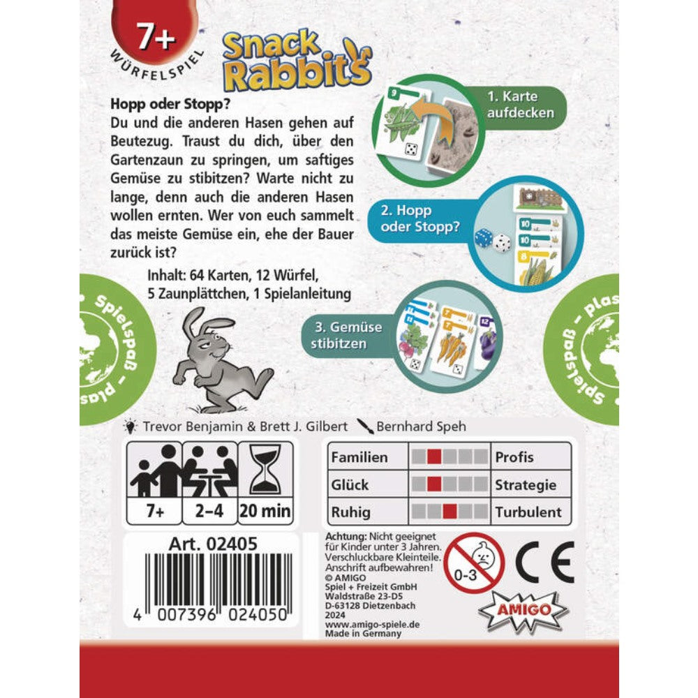 Kartenspiel Snack Rabbits