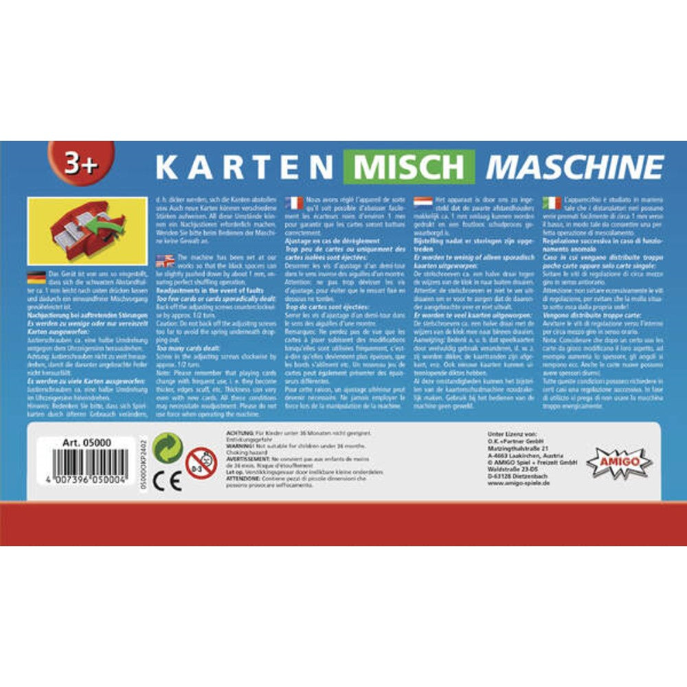 Amigo Kartenmischmaschine (Rot)