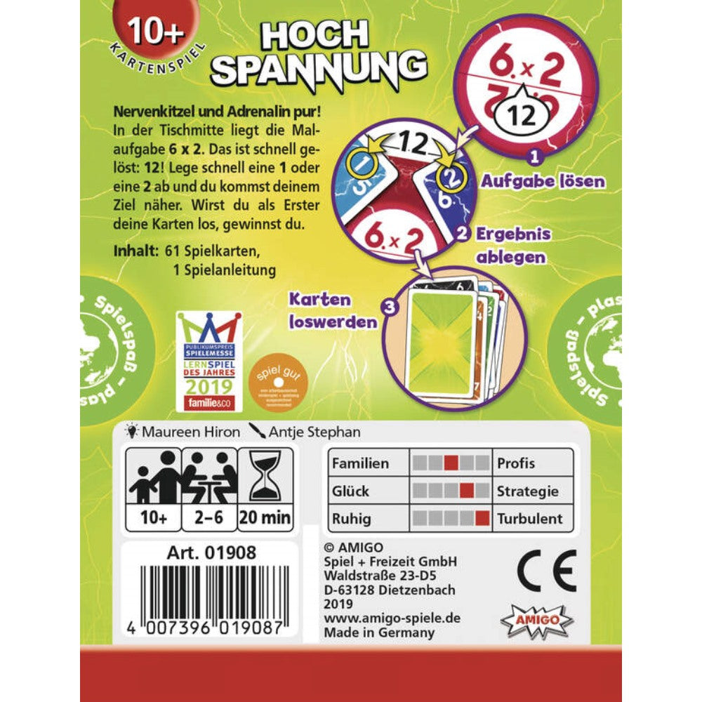 Kartenspiel Hochspannung