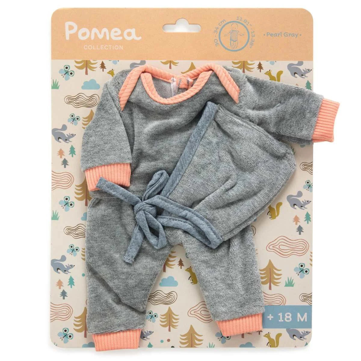 Puppenkleidung Pearl Gray