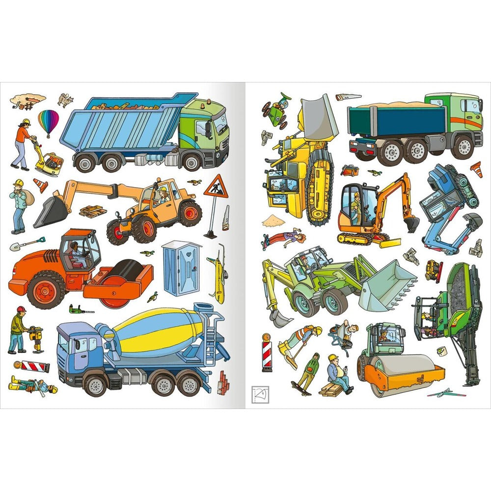 Das superdicke Stickerheft - Fahrzeuge