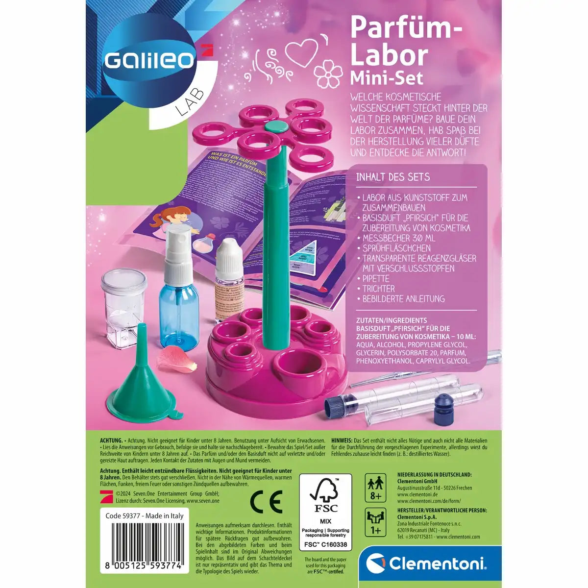 Experimentierkasten Galileo Parfüm-Labor Mini-Set
