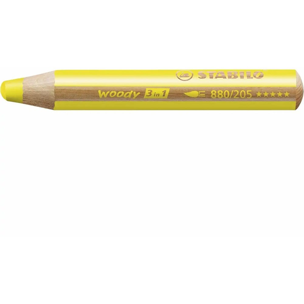 STABILO Buntstifte woody 3in1 10cm 6 Stück Kartonetui