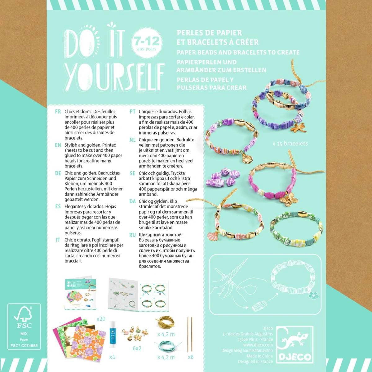 DIY: Papierperlen Stylish & Gold