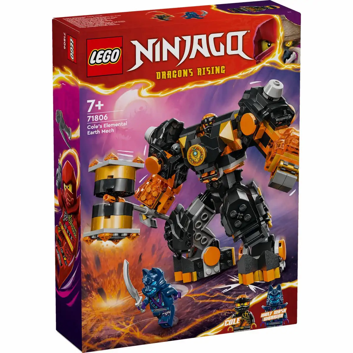 LEGO NINJAGO Coles Erdmech 71806